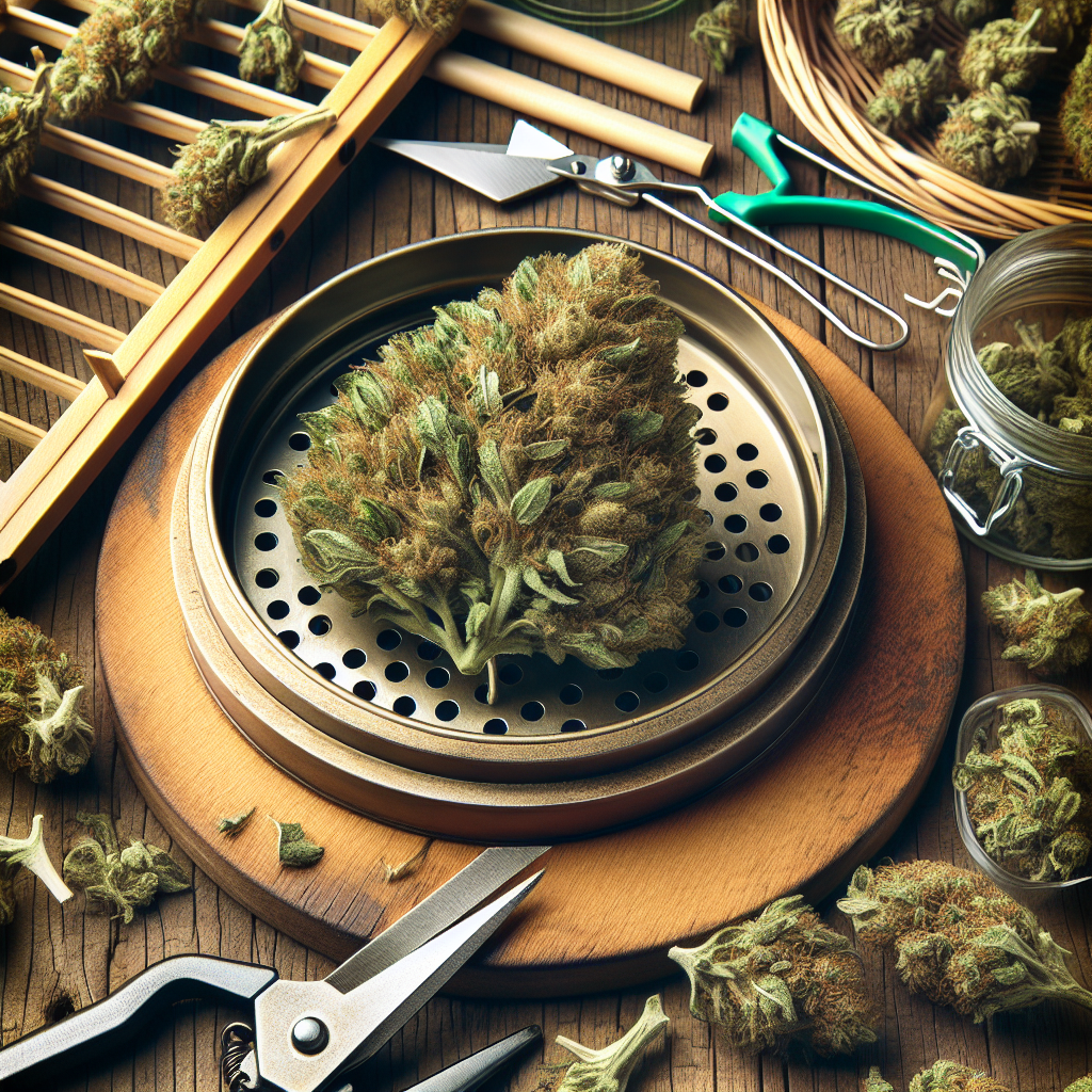 Harvesting And Drying Cannabis Tips