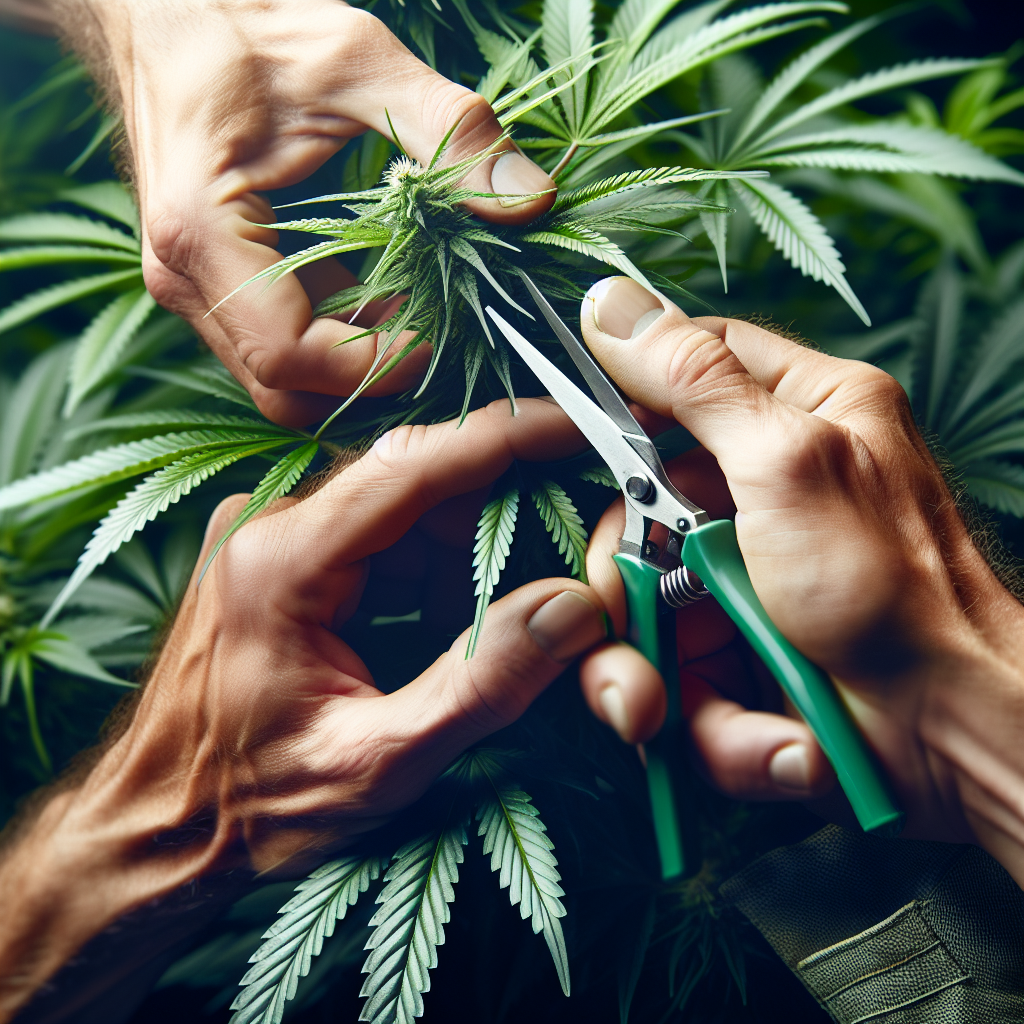 Pruning And Training Cannabis Plants
